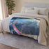 Dream Bubble Drifting over the Earthsola Plush Fleece Throw Blanket