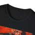 Charcoal Maroon 5 band portrait tee in small size.