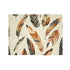 Boho Feathered Dream Blanket with delicate feather pattern for cozy sleep.