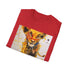 Charcoal Lion King Simba T-shirt, Regular Fit, Summer Pick, Cotton.