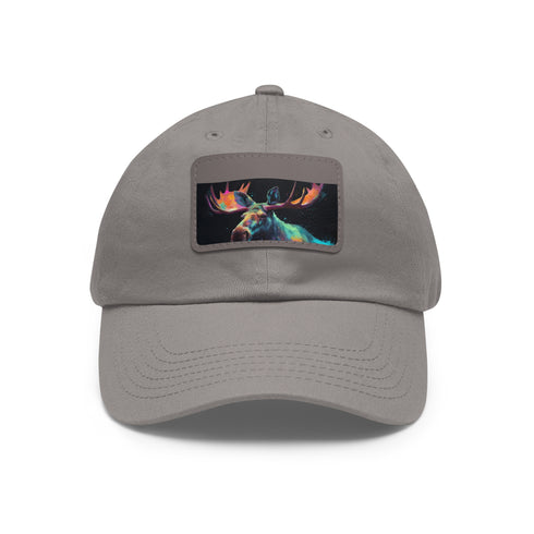 Wild and Beautiful Moose Watercolor Baseball Cap