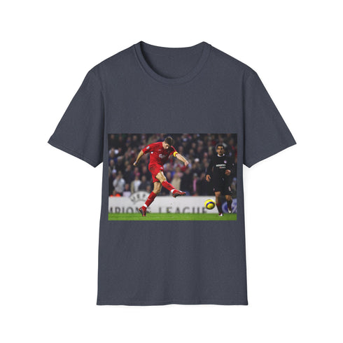 Legendary FF6 Realm Shirt in Charcoal, Men's S Size, DTG Printing