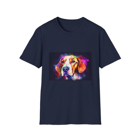 š¾ Beagle Harmony: A Watercolor Tapestry of Joy and Curiosity