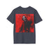 Ghostface Scream Shirt in Charcoal, Crew Neck, Regular Fit, DTG Print.