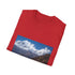 Pathways to Serenity in the Himalayas Embrace T-Shirt, Charcoal, Cotton, Regular fit
