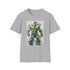 Charcoal cotton Hulk T-shirt with vibrant green graphic regular fit