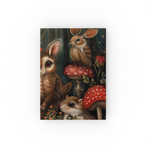 Whimsical Woods Woodland Creature Journal - Enchanted and versatile, perfect for all seasons. Makes a great gift!