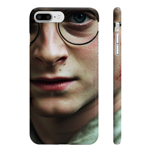 Enchanting Hogwarts Castle Wand Phone Case, Glossy Samsung Slim Case