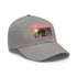Iron Man Shades Snapback Cap in White with Light Brown Patch