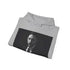 Tom Hardy watercolor portrait hoodie in navy for men and women.
