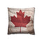 Canada Flag — 40×40 Cushion Cover — Front 40×40 cm Square Cushion View