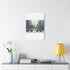 Piano Keys City Skyline Surreal Dreamscape Stretched Canvas Wall Art - View 2 | Prints With Passion