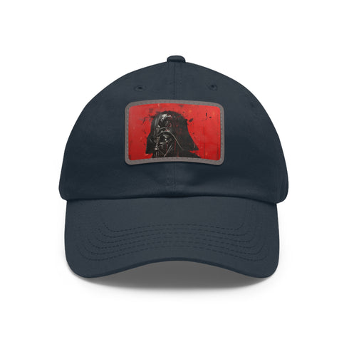 Darth Vader Sith Lord Baseball Cap in White with Light Brown patch