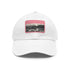 Elite Speedster Aston Martin DB5 cotton hat in white with light brown patch
