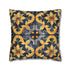 Artisan Tiles Print Pillowcase - High-quality materials with elegant seamless pattern for stylish bedroom decor