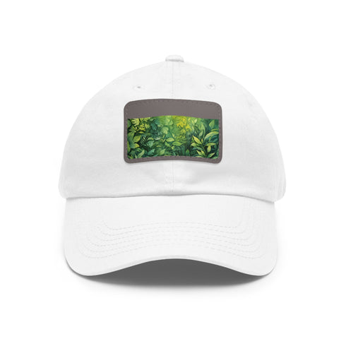 Gondorian Grove Baseball Cap in White with Light Brown Patch