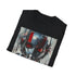 Charcoal cotton t-shirt featuring Ant-Man portrait in vibrant colors.