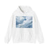 Wavy Lines Dream Hoodie in Navy with Unisex Regular Fit
