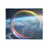 Dream Bubble Drifting over the Earthsola Plush Fleece Throw Blanket