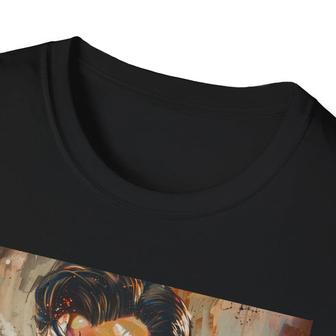 Charcoal cotton crew neck Dr. Strange T-shirt for men.