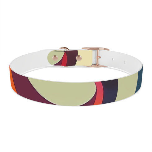 Retro Waves Dog Collar: Vibrant, Stylish and Fun!
