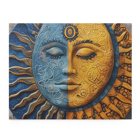 Enjoy the peaceful challenge of Mandala Celestial Puzzle for mindfulness