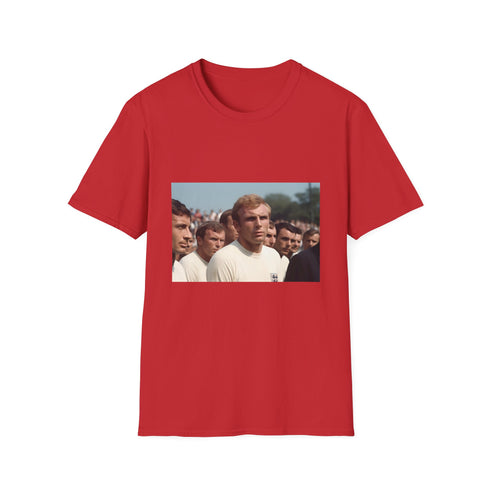 A Captain's Legacy: The Spirit of '66 T-shirt - Commemorating England's 1966 World Cup triumph led by Bobby Moore. Feel the historic victory with every wear, carrying the spirit of national pride and footballing glory.