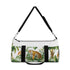 Jungle Safari Tiger Duffel Bag, Small, All Over Print, Made in USA.
