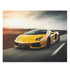 Lamborghini Speed Racing Puzzle - 120 piece jigsaw puzzle, automotive art.