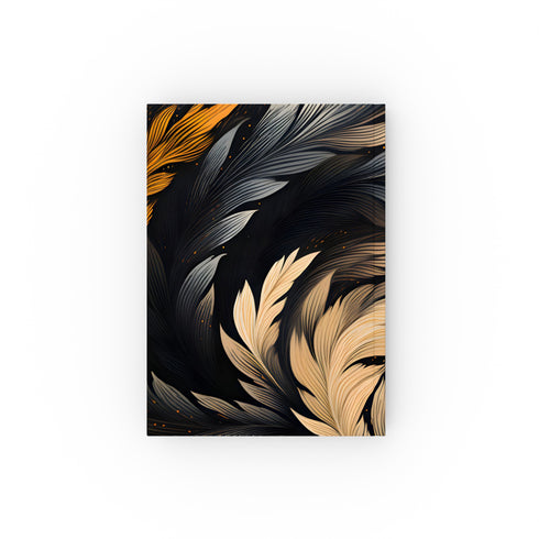 Stylish Personalized Journal, 128 pages, 5.2 x 7.4 - Ruled, graph or blank paper options, high-quality 90gsm paper. Great gift idea!