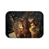 Vibrant musical notes and instruments bath mat for music lovers.
