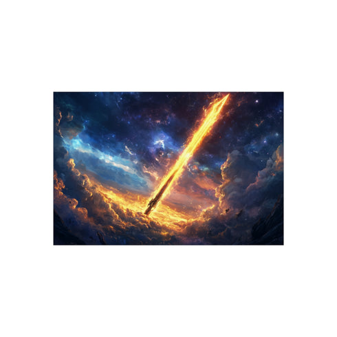 "23 Solar Sword Shattering Poster"