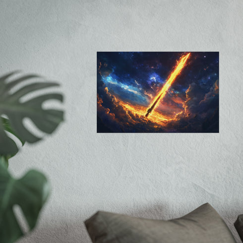 23 Solar Sword Shattering Poster