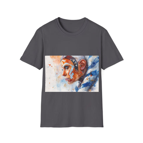 Legendary Ahsoka Tano Tee - Charcoal cotton tee with Ahsoka Tano graphic.