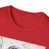 Charcoal cotton t-shirt with determined Kevin Garnett graphic for summer fashion