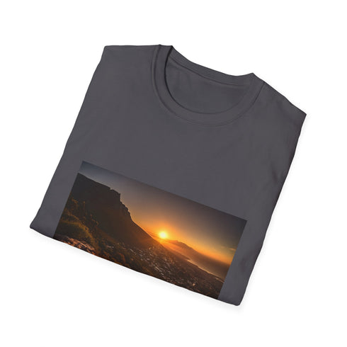 Sentinel of the Cape Cotton Crew Neck T-Shirt | Charcoal S