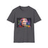 Royal Legacy Vibrant Radiance T-Shirt in Charcoal, size S. Soft cotton, crew neck.