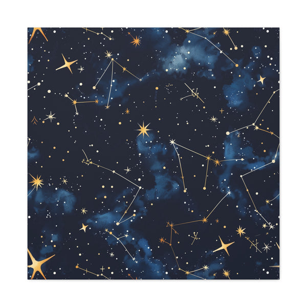 Celestial CD Constellation Stars Canvas | Canvas | Art & Wall Decor, Canvas, Fall Picks, Hanging Hardware, Home & Living, Indoor, Top Spring Products, Valentine's Day promotion | Prints with Passion