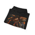 Navy Tarantula Molting Majesty Hoodie - Vibrant, detailed tarantula illustration, premium comfort.