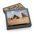 Vibrant Giza Pyramid jigsaw puzzle with intricate details and vivid colors.