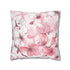 Cherry Blossom Bliss Pillowcase: Tranquil oasis with seamless pink and white pattern for peaceful sleep