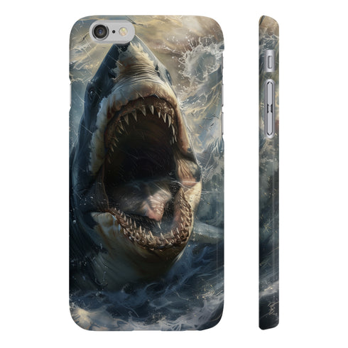 Ancient Apex Predator Slim Glossy iPhone 7 Plus, 8 Plus Case