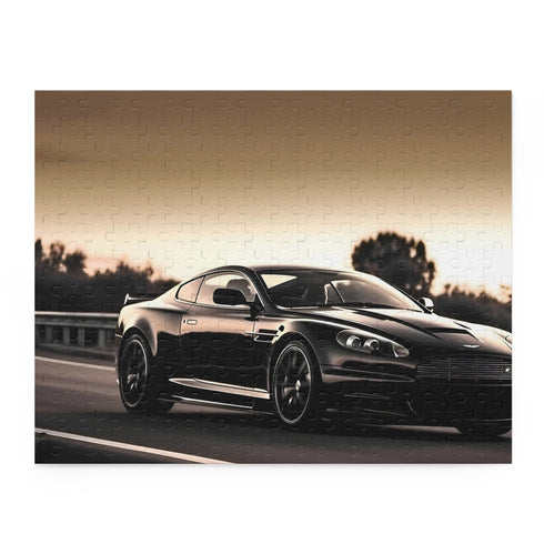 Aston Martin DBS Thrill Ride puzzle for car enthusiasts and gamers.