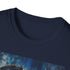 Pirates Compass Jack Sparrow Cotton Crew Neck Tee Charcoal Small