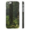 Alaskan Frontier Phone Case featuring lush forests and snow-capped mountains, high-quality material, versatile and stylish design perfect for all seasons, great gift option - BenCPrints