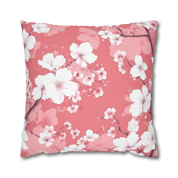 Cherry Blossom Pink Pillowcase | Pillow Cases | All Over Print, AOP, Bed, Bedding, Home & Living, Indoor, Pillow Case, Pillow Covers, Pillows & Covers, Sublimation | Prints with Passion