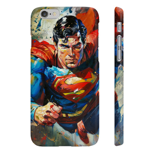 Kryptonian Strength Slim Glossy iPhone 7/8 Plus Phone Case