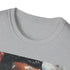 Charcoal Cristiano Ronaldo T-shirt with vibrant watercolor design crew neck cotton