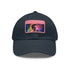 Bright Neon watercolor Tom Holland inspired unisex cap in White.