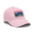 Aitutaki Paradise Cap in White with Light Brown Patch